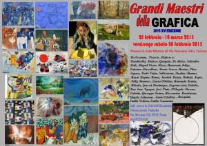Pauline Thomas Exhibits At Grand Masters Of Graphic Turin 2015